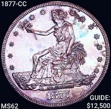 1877-CC Silver Trade Dollar UNCIRCULATED