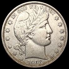 1903 Barber Half Dollar CLOSELY UNCIRCULATED