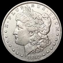 1892 Morgan Silver Dollar CLOSELY UNCIRCULATED