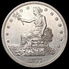 1877 Silver Trade Dollar CLOSELY UNCIRCULATED