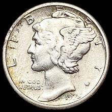 1925-S Mercury Dime CLOSELY UNCIRCULATED