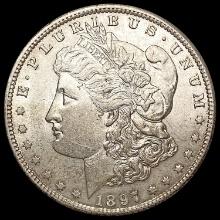 1897-S Morgan Silver Dollar CLOSELY UNCIRCULATED