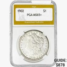 1902 Morgan Silver Dollar PGA MS65+