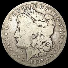 1893-CC Morgan Silver Dollar NICELY CIRCULATED