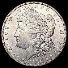 1904 Morgan Silver Dollar CLOSELY UNCIRCULATED