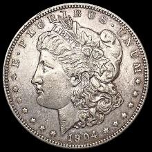 1904 Morgan Silver Dollar NEARLY UNCIRCULATED