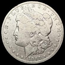 1893-CC Morgan Silver Dollar NICELY CIRCULATED