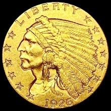 1925 $2.50 Gold Quarter Eagle UNCIRCULATED