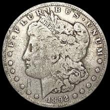 1892-S Morgan Silver Dollar NICELY CIRCULATED