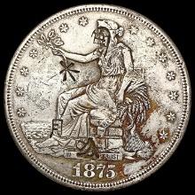 1875-S Silver Trade Dollar LIGHTLY CIRCULATED