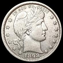 1898 Barber Quarter CLOSELY UNCIRCULATED