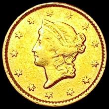 1851 Rare Gold Dollar CLOSELY UNCIRCULATED