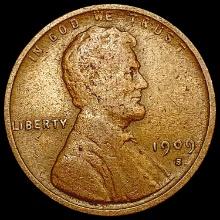 1909-S Wheat Cent CLOSELY UNCIRCULATED