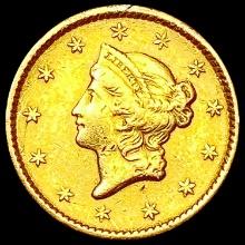 1851 Rare Gold Dollar CLOSELY UNCIRCULATED