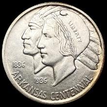 1936-S Arkansas Half Dollar CHOICE BU