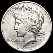 1921 Silver Peace Dollar LIGHTLY CIRCULATED