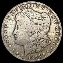 1893-CC Morgan Silver Dollar NICELY CIRCULATED