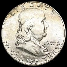 1949 Franklin Half Dollar CHOICE BU