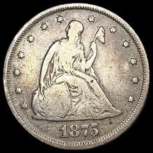 1875 Twenty Cent Piece NICELY CIRCULATED