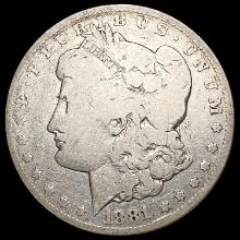 1881-CC Morgan Silver Dollar LIGHTLY CIRCULATED