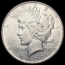 1923-D Silver Peace Dollar CLOSELY UNCIRCULATED