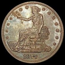 1878-S Silver Trade Dollar CLOSELY UNCIRCULATED