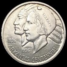 1936 Arkansas Half Dollar CHOICE BU