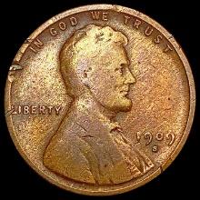 1909-S Wheat Cent LIGHTLY CIRCULATED