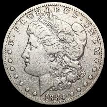 1884-CC Morgan Silver Dollar LIGHTLY CIRCULATED