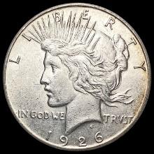 1926-S Silver Peace Dollar CLOSELY UNCIRCULATED