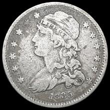 1835 Capped Bust Quarter NICELY CIRCULATED