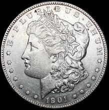 1901-S Morgan Silver Dollar CLOSELY UNCIRCULATED