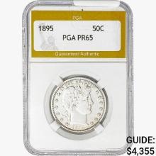 1895 Barber Half Dollar PGA PR65