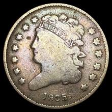 1835 Classic Head Half Cent NICELY CIRCULATED