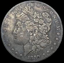 1889-CC Morgan Silver Dollar LIGHTLY CIRCULATED