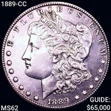 1889-CC Morgan Silver Dollar UNCIRCULATED