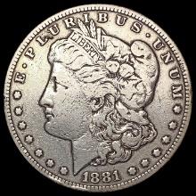 1881-CC Morgan Silver Dollar LIGHTLY CIRCULATED