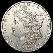 1880-O Micro O Morgan Silver Dollar CLOSELY UNCIRCULATED