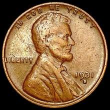 1931-S Wheat Cent NEARLY UNCIRCULATED