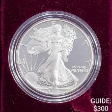 1991-S Silver Eagle