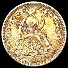 1853-O Seated Liberty Half Dime CLOSELY UNCIRCULATED