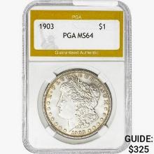 1903 Morgan Silver Dollar PGA MS64