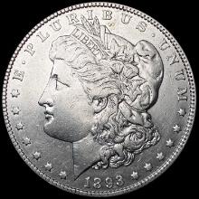 1893 Morgan Silver Dollar CLOSELY UNCIRCULATED