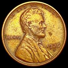 1926-S Wheat Cent CLOSELY UNCIRCULATED