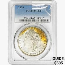 1879 Morgan Silver Dollar PCGS MS64+