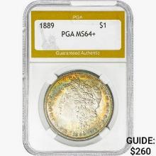 1889 Morgan Silver Dollar PGA MS64+