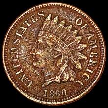 1860 Indian Head Cent CLOSELY UNCIRCULATED