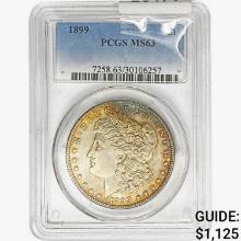 1899 Morgan Silver Dollar PCGS MS63