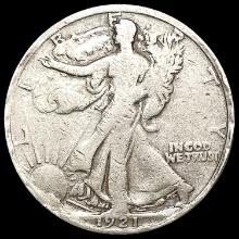 1921 Walking Liberty Half Dollar NICELY CIRCULATED
