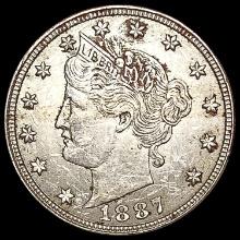 1887 Liberty Victory Nickel HIGH GRADE